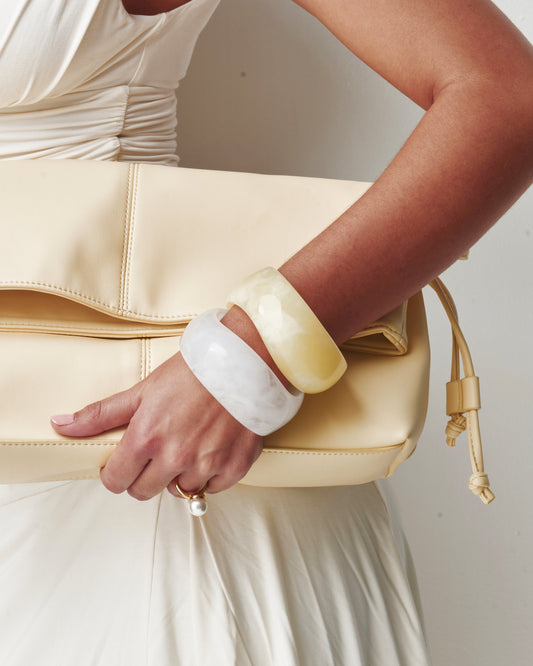 Lemon Sculpt Bangle