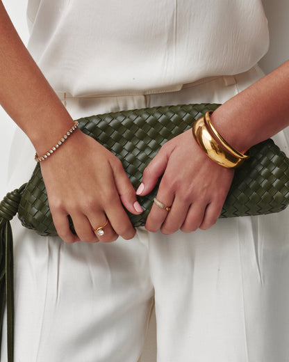 Pavé adjustable ring
