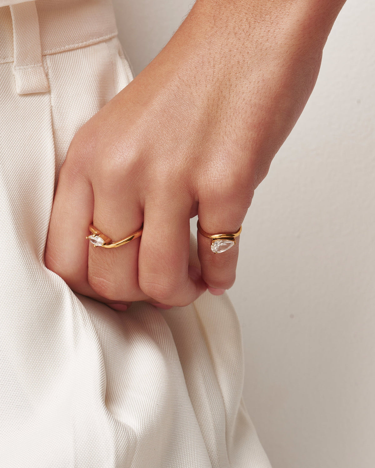 Pear Cut Ring