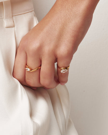 Pear Cut Ring