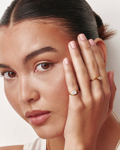 Pear Cut Ring