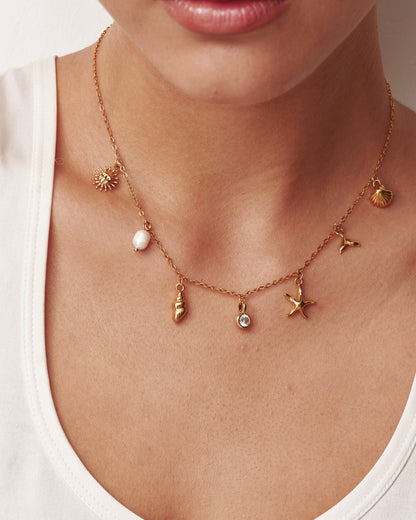 Ocean Birthstone Necklace