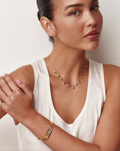 Ocean Zircon Necklace
