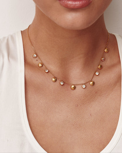 Ocean Zircon Necklace