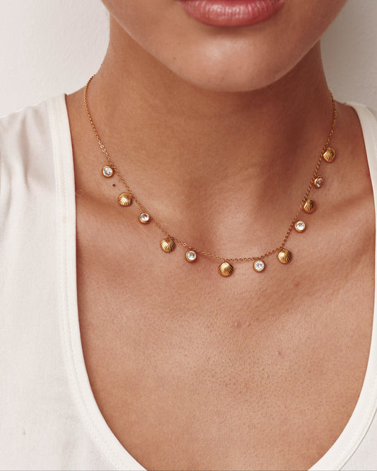 Ocean Zircon Necklace