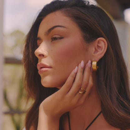 Vintage Hoop Earring