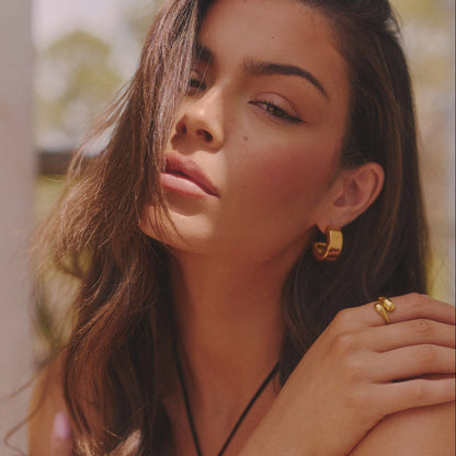 Vintage Hoop Earring