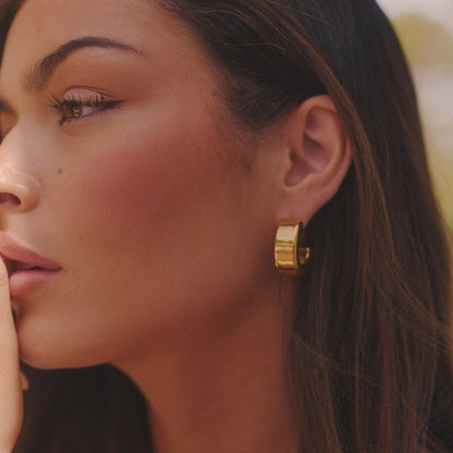 Vintage Hoop Earring