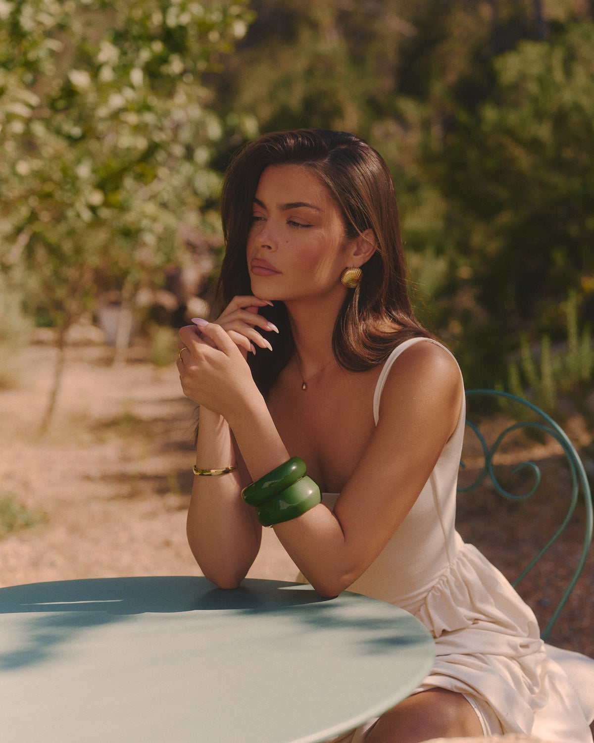 Avocado Sculpt Bangle