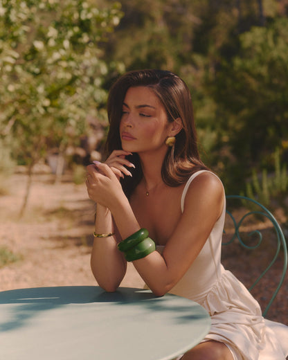 Avocado Rounded Bangle
