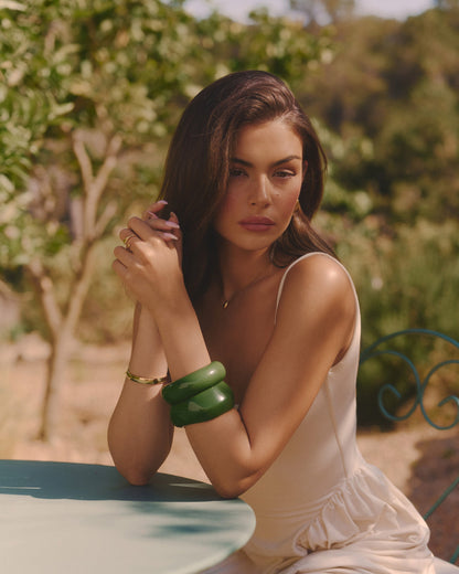 Avocado Rounded Bangle