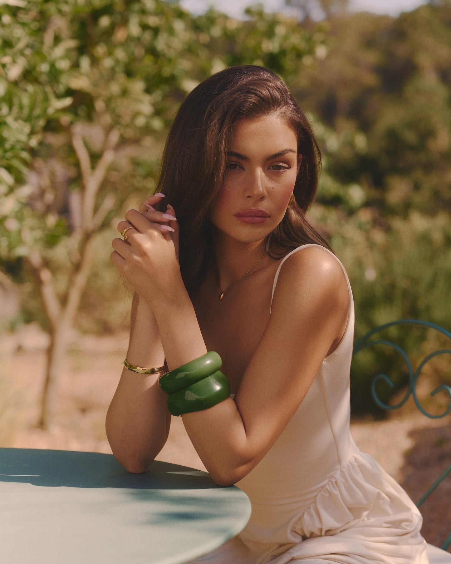 Avocado Sculpt Bangle