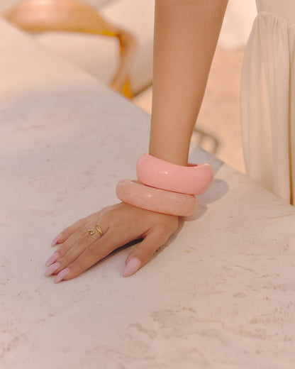 Strawberry Sculpt Bangle