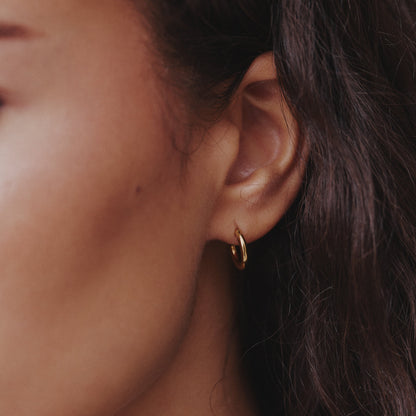 Everyday Mini Hoop - Gold