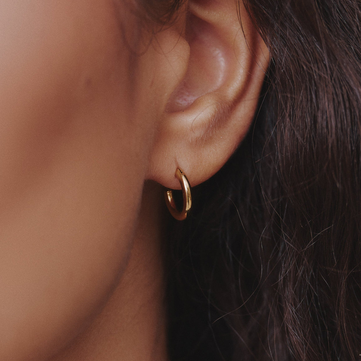 Everyday Mini Hoop - Gold