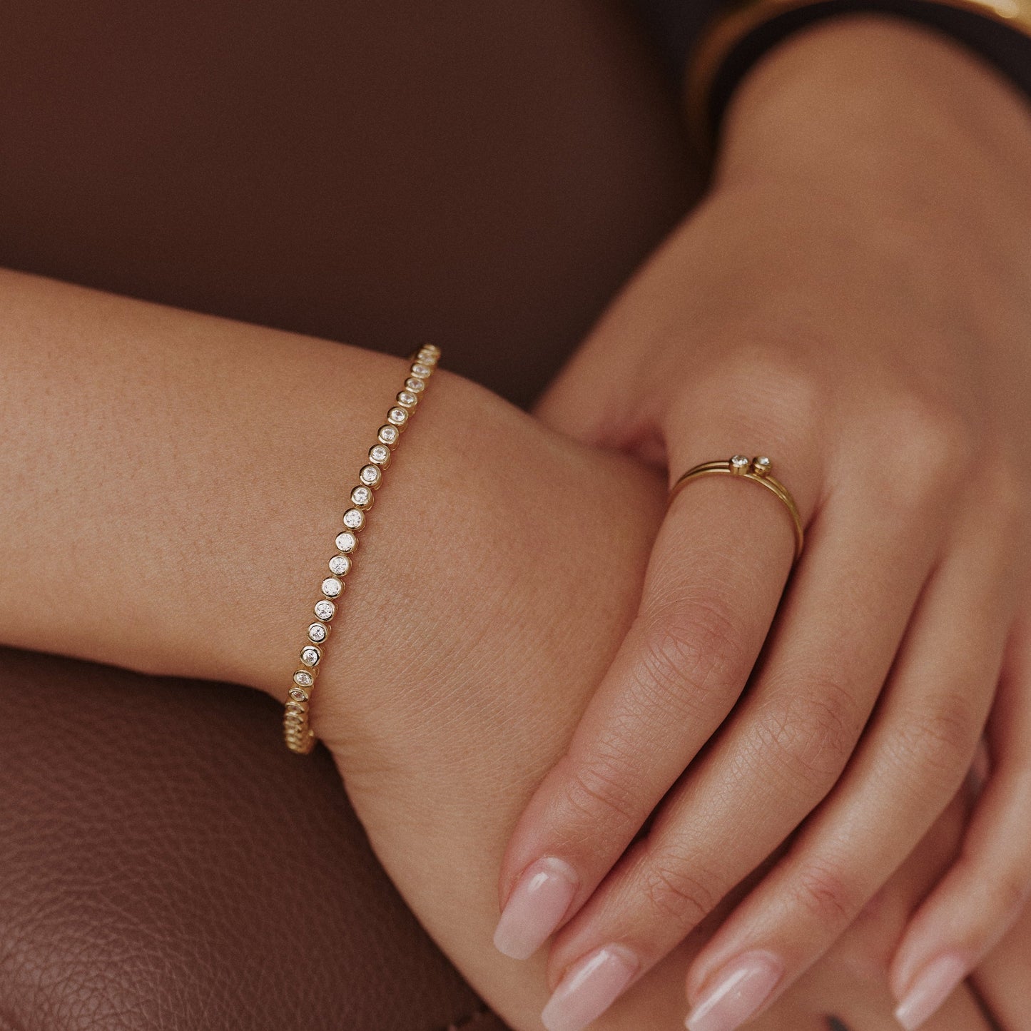 Round Tennis Bracelet