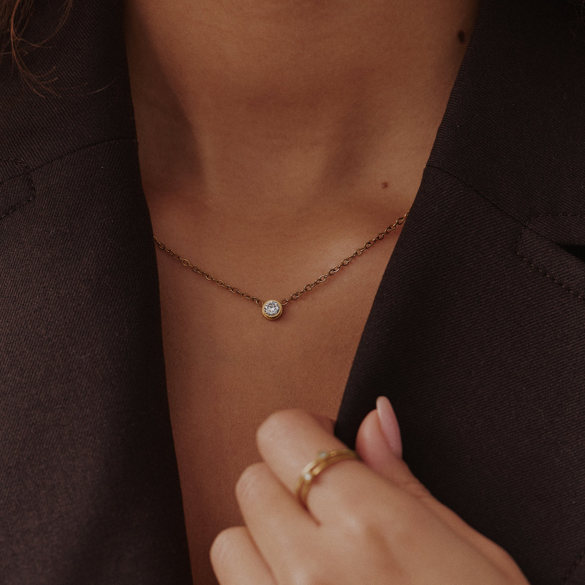 Mini Stone Necklace