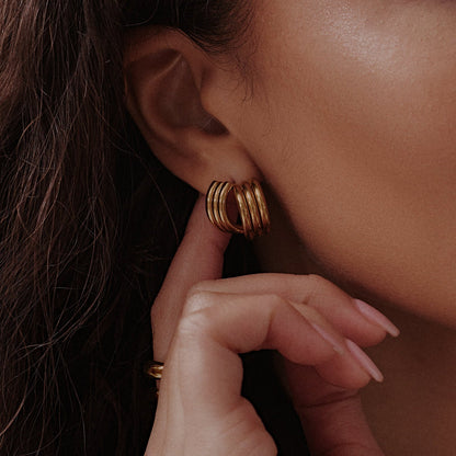 Vintage Curve Earring
