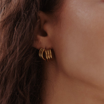 Vintage Curve Earring