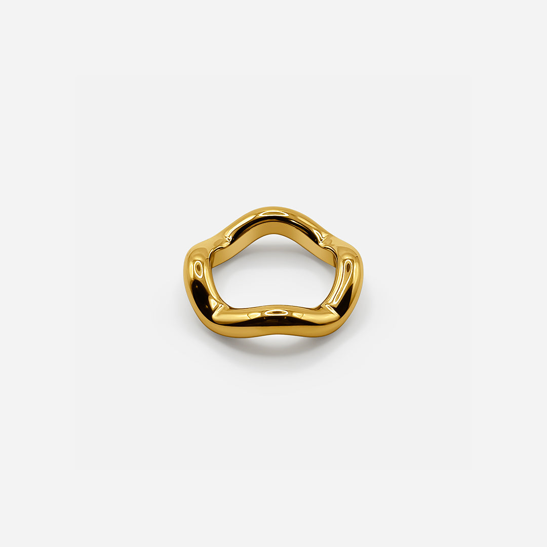 Wave Ring - Gold