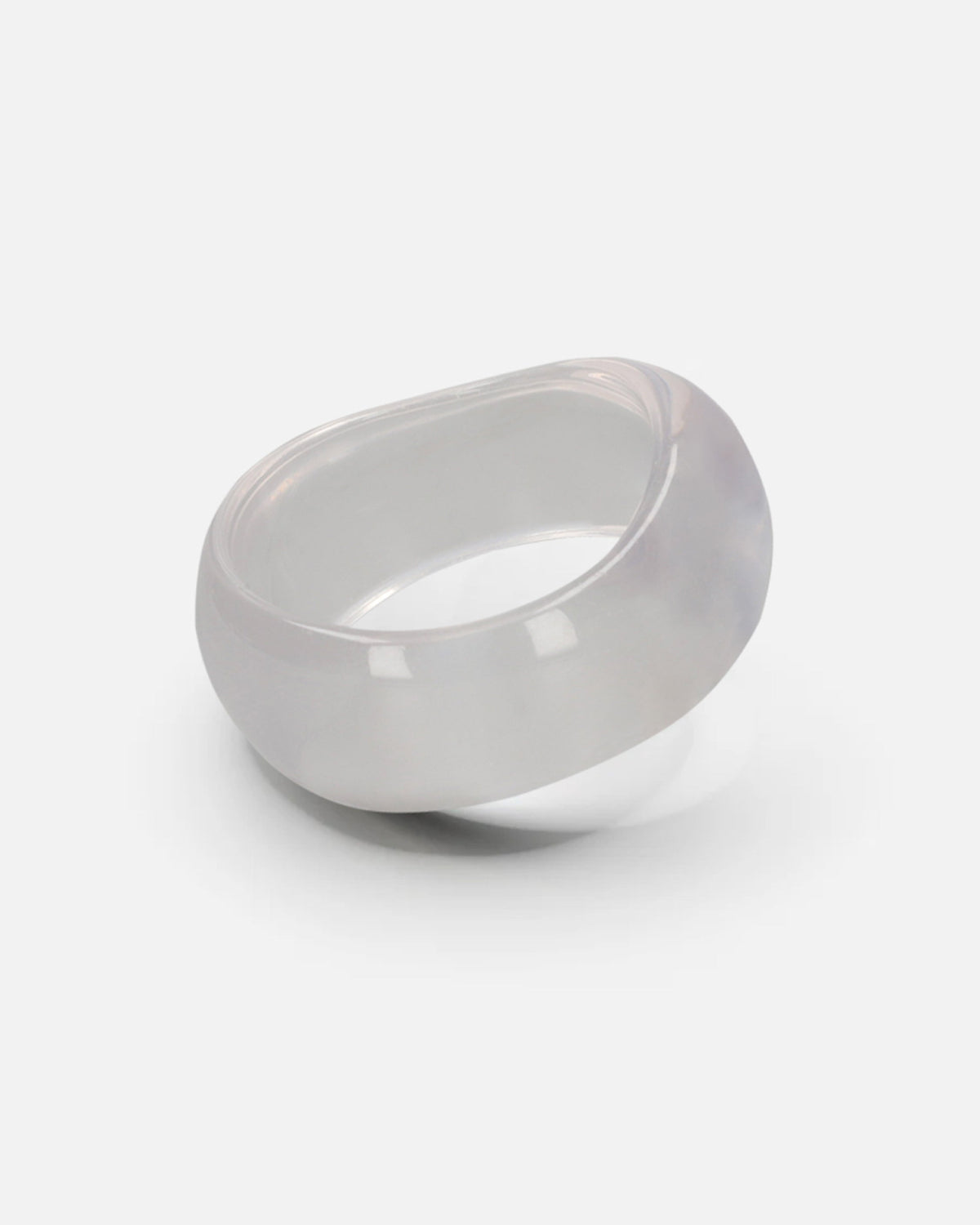 Clear Sculpt Bangle