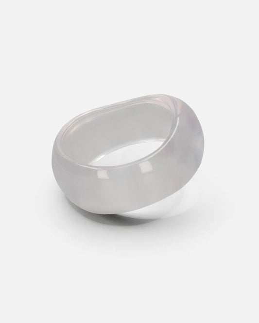 Clear Sculpt Bangle