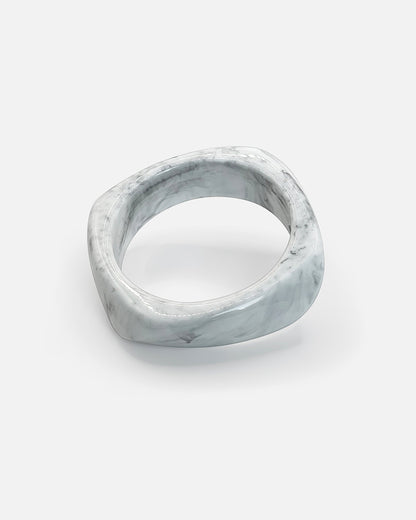 White Marble Bangle