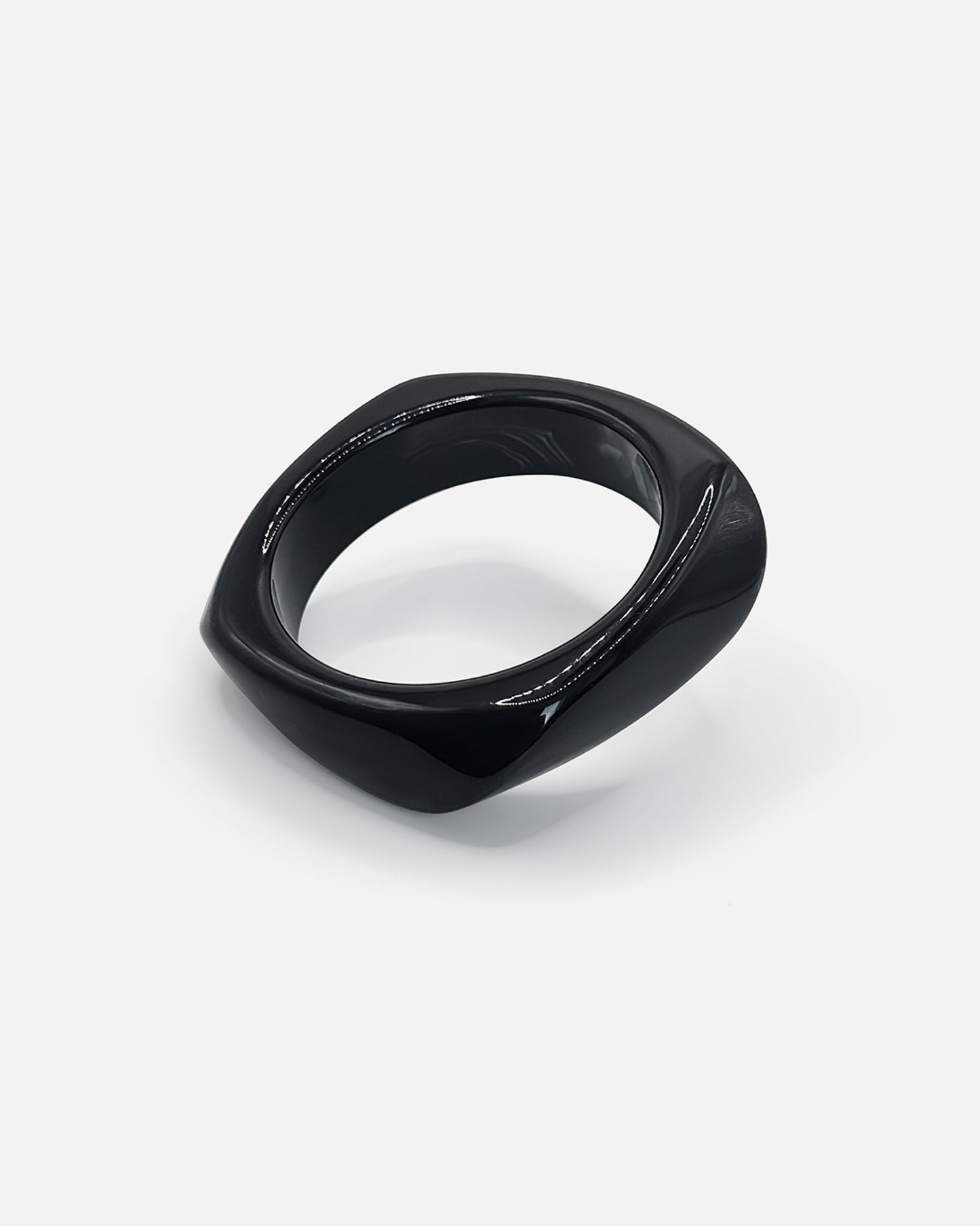 Black Marble Bangle