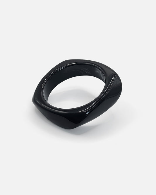 Black Marble Bangle