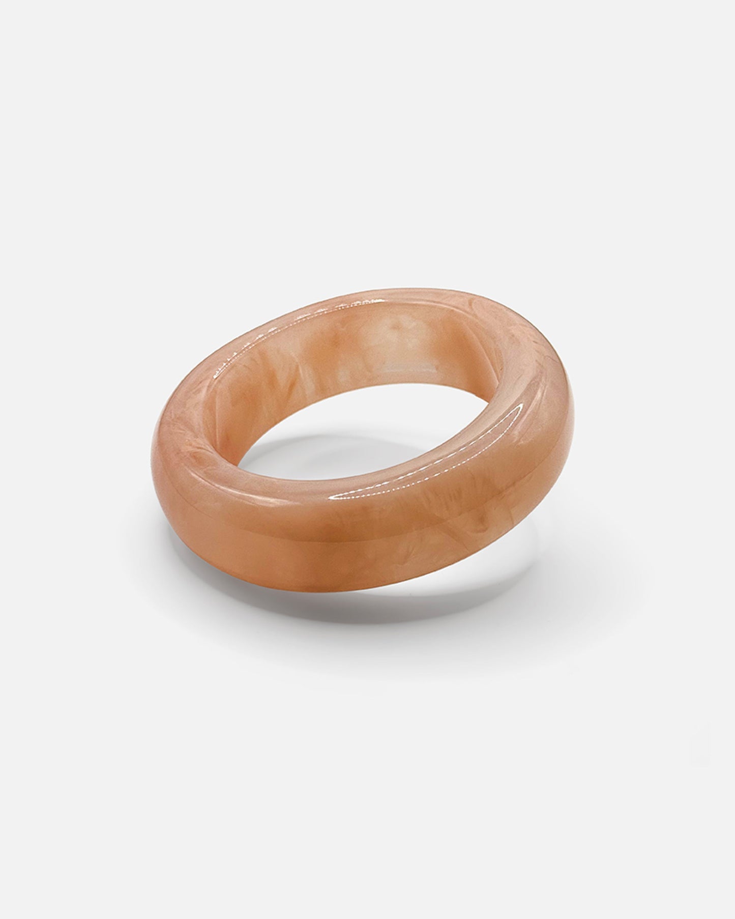 Peach Rounded Bangle