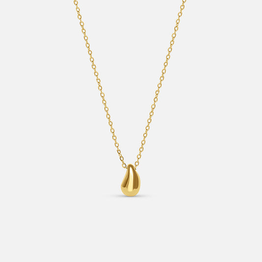Mini Drop Necklace Gold