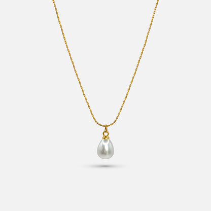 Mini Pearl Drop Necklace