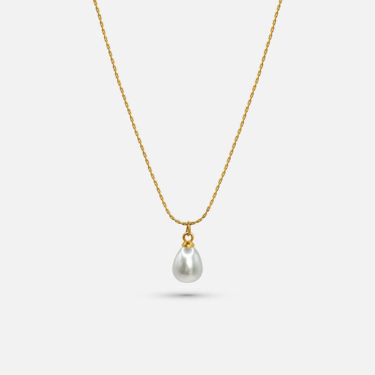 Mini Pearl Drop Necklace