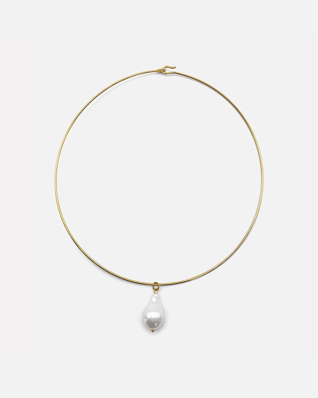 Pearl Drop Collar Necklace