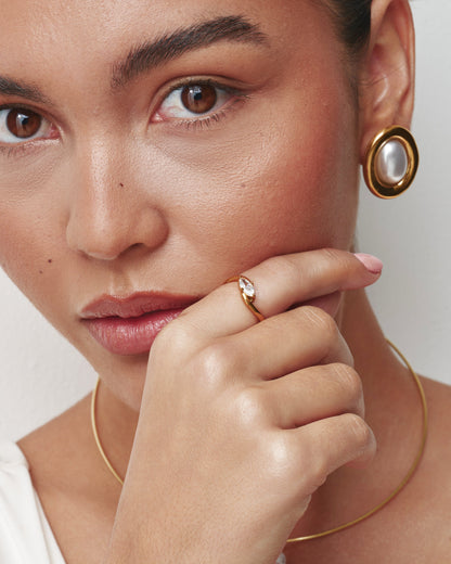 Marquise Stone Ring