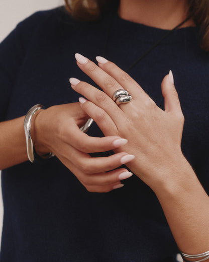 Sculpt Ring - Silver