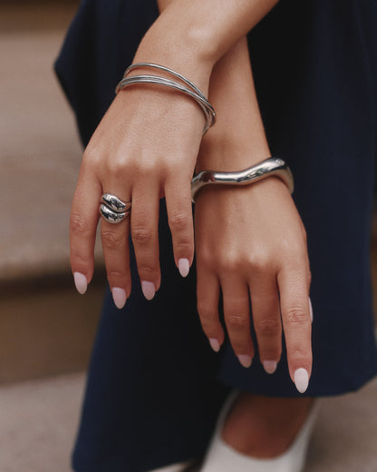 Sculpt Ring - Silver